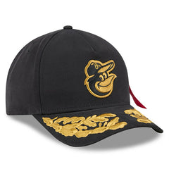 Baltimore Orioles New Era x Alpha Industries A-Frame 9FORTY Adjustable Hat - Black Hats