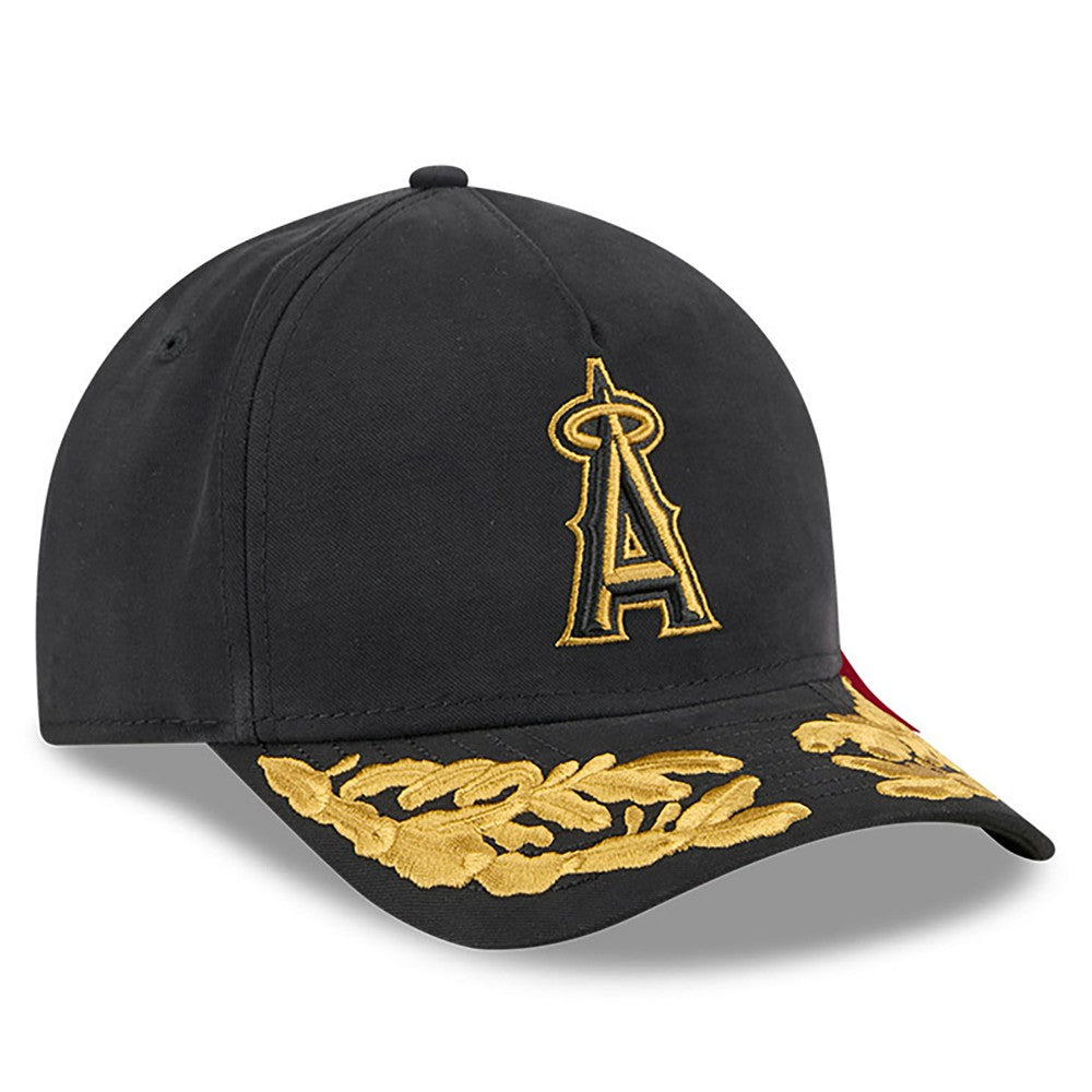 Los Angeles Angels New Era x Alpha Industries A-Frame 9FORTY Adjustable Hat - Black Hats