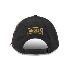 Los Angeles Angels New Era x Alpha Industries A-Frame 9FORTY Adjustable Hat - Black Hats