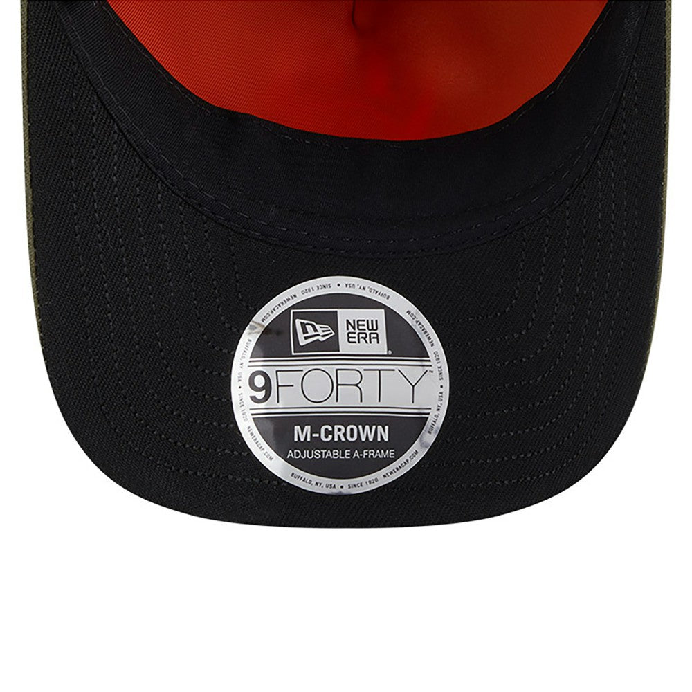 Milwaukee Brewers New Era x Alpha Industries A-Frame 9FORTY Adjustable Hat - Olive Hats