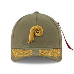 Philadelphia Phillies New Era x Alpha Industries A-Frame 9FORTY Adjustable Hat - Olive Hats