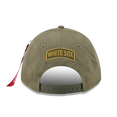 Chicago White Sox New Era x Alpha Industries A-Frame 9FORTY Adjustable Hat - Olive Hats