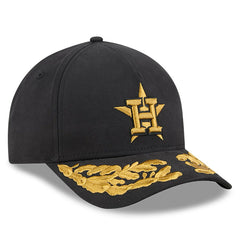 Houston Astros New Era x Alpha Industries A-Frame 9FORTY Adjustable Hat - Black Hats