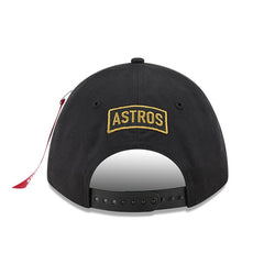 Houston Astros New Era x Alpha Industries A-Frame 9FORTY Adjustable Hat - Black Hats