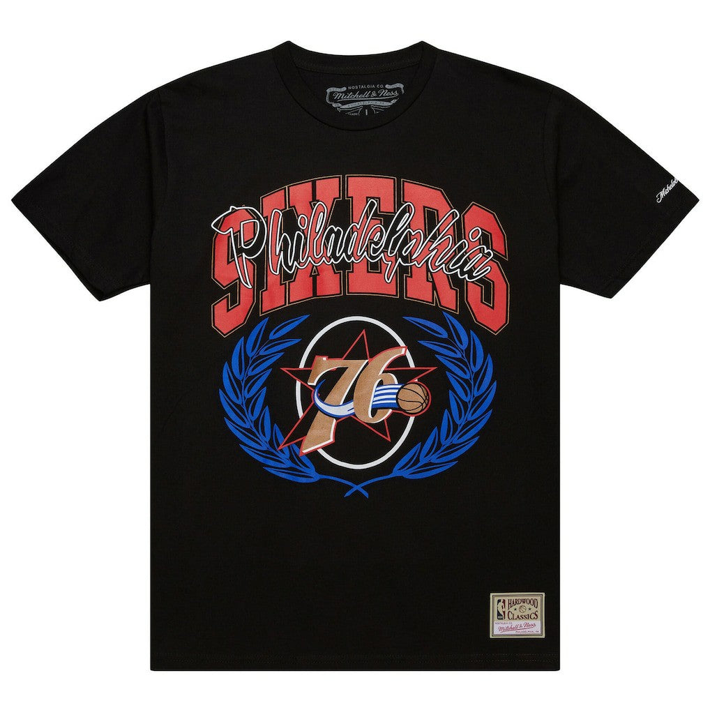 Philadelphia 76ers NBA x Michelob Ultra Rewind II T-Shirt Black