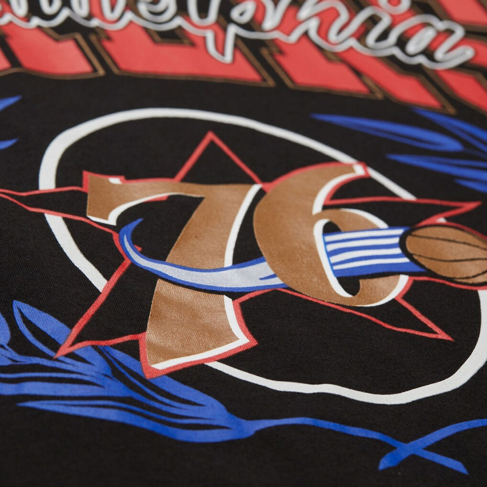 Philadelphia 76ers NBA x Michelob Ultra Rewind II T-Shirt Black