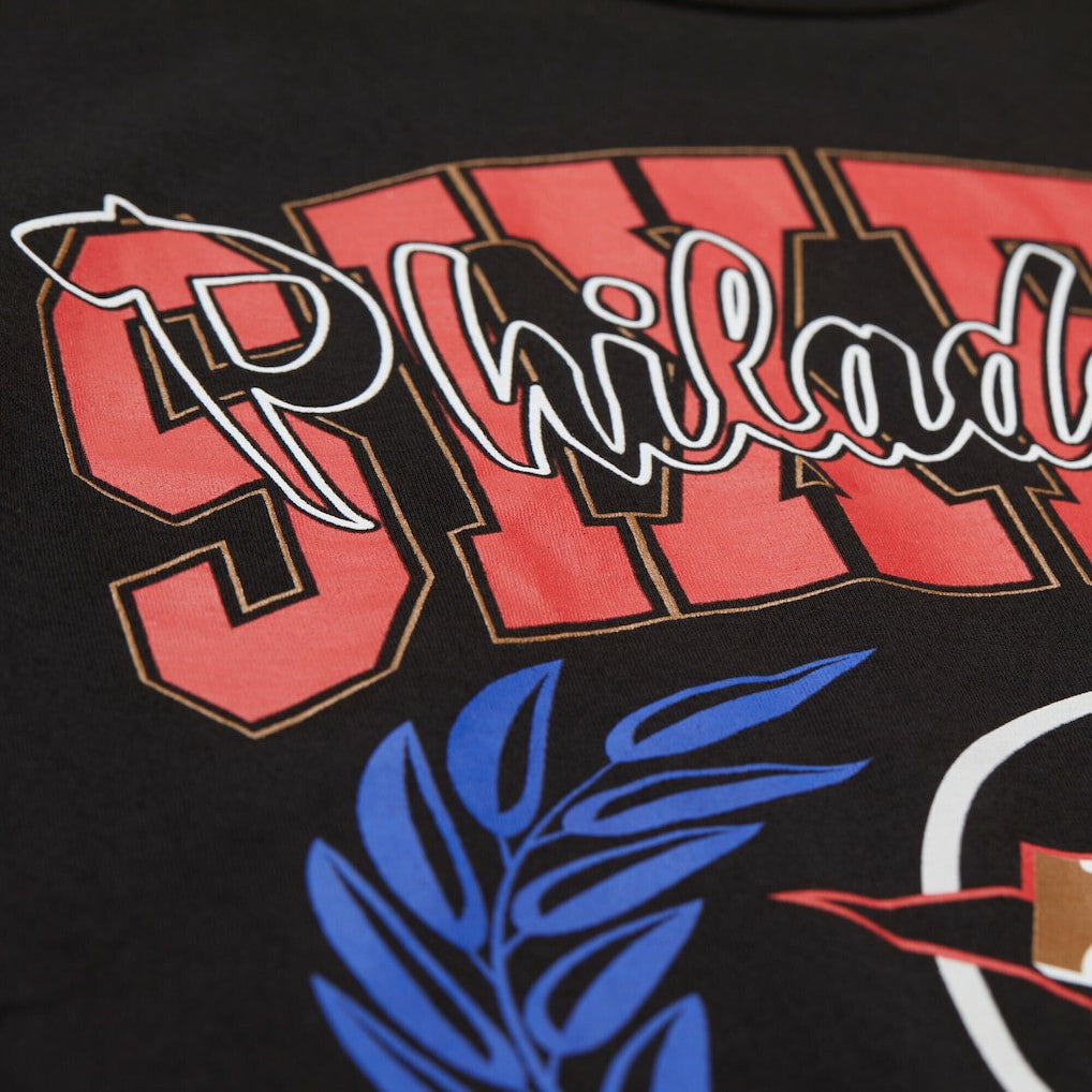 Philadelphia 76ers NBA x Michelob Ultra Rewind II T-Shirt Black