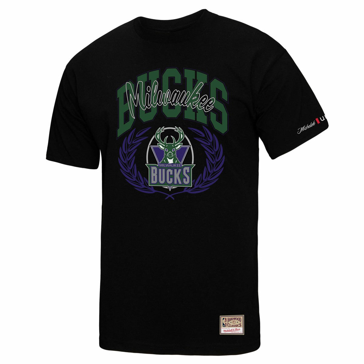Milwaukee Bucks NBA x Michelob Ultra Rewind II T-Shirt Black