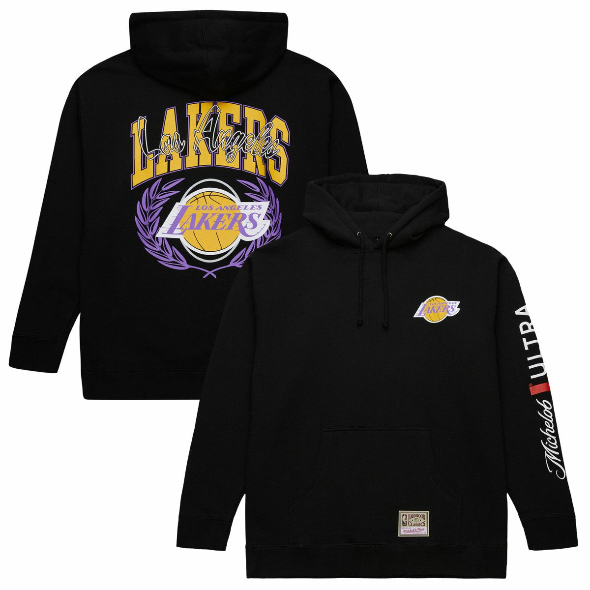 Los Angeles Lakers NBA x Michelob Ultra Swish & Sip Pullover Hoodie Black