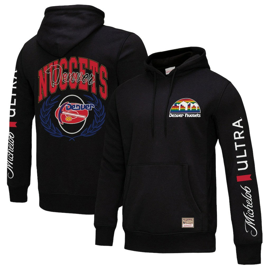 Denver Nuggets NBA x Michelob Ultra Swish & Sip Pullover Hoodie Black