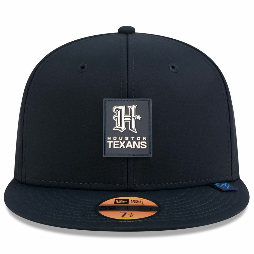 Houston Texans New Era 2025 Sideline H-Town 59FIFTY Fitted Hat Navy