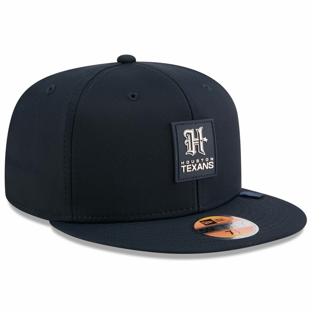 Houston Texans New Era 2025 Sideline H-Town 59FIFTY Fitted Hat Navy