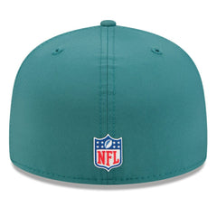 Philadelphia Eagles New Era 2025 Sideline 59FIFTY Fitted Hat Midnight Green