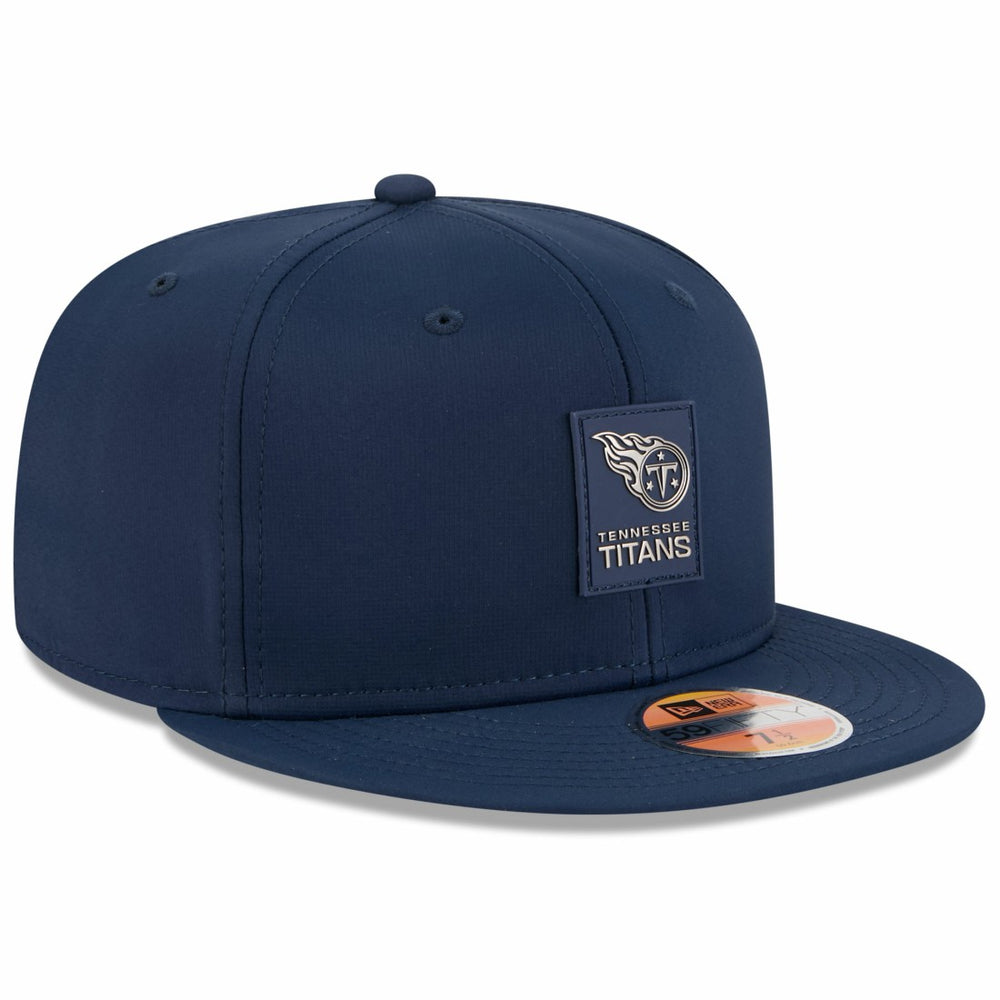 Tennessee Titans New Era 2025 Sideline 59FIFTY Fitted Hat Navy