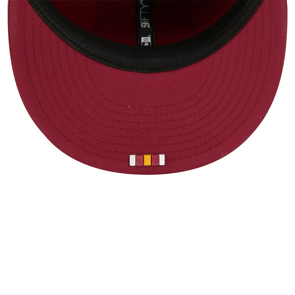 Washington Commanders New Era 2025 Sideline 59FIFTY Fitted Hat Burgundy