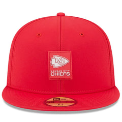 Kansas City Chiefs New Era 2025 Sideline 59FIFTY Fitted Hat Red