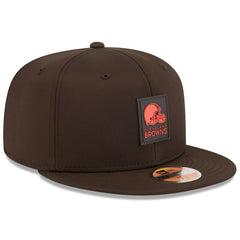 Cleveland Browns New Era 2025 Sideline 59FIFTY Fitted Hat Brown