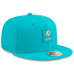 Miami Dolphins New Era 2025 Sideline 59FIFTY Fitted Hat Aqua