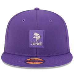 Minnesota Vikings New Era 2025 Sideline 59FIFTY Fitted Hat Purple