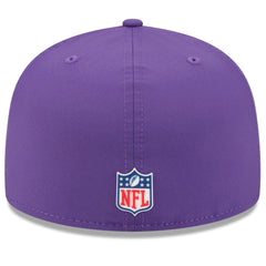 Minnesota Vikings New Era 2025 Sideline 59FIFTY Fitted Hat Purple