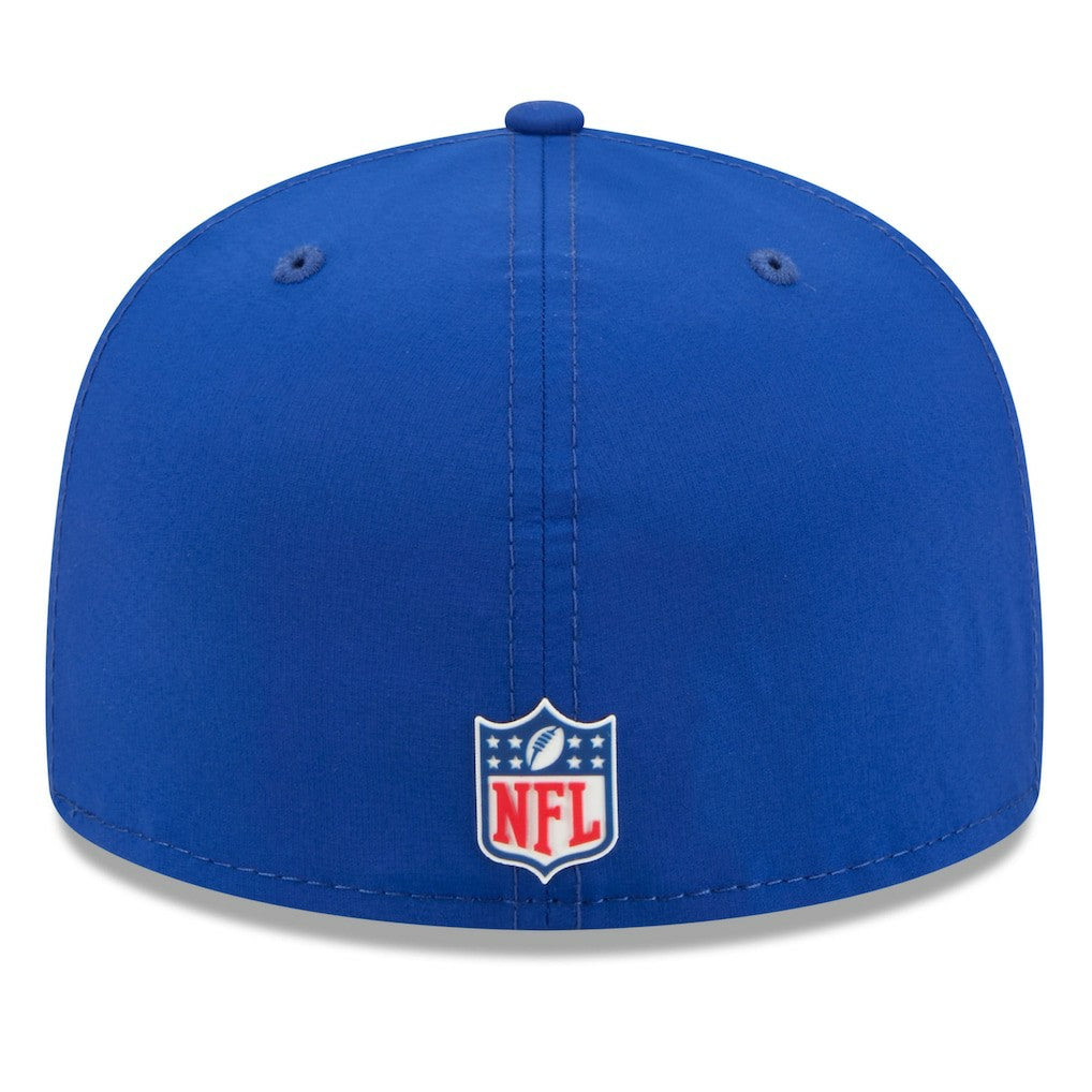 New York Giants New Era 2025 Sideline 59FIFTY Fitted Hat Royal