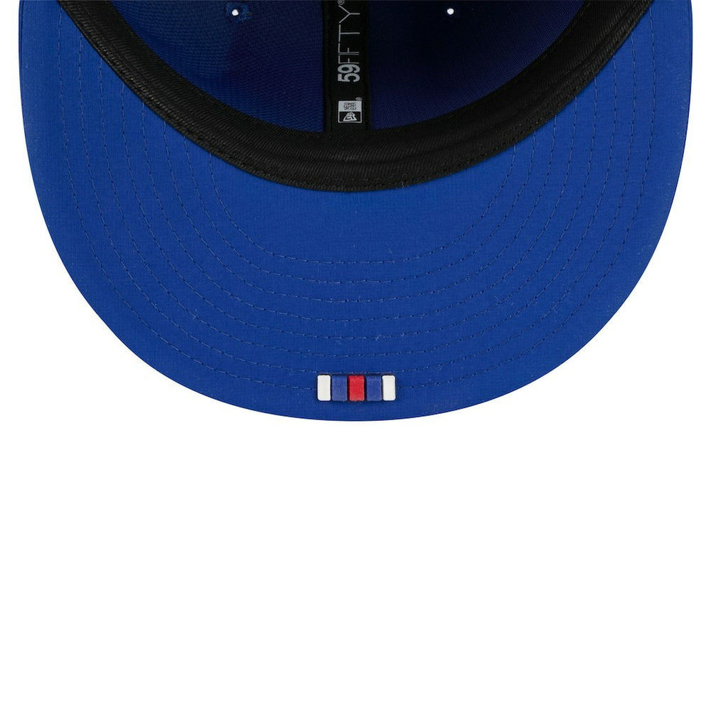 New York Giants New Era 2025 Sideline 59FIFTY Fitted Hat Royal