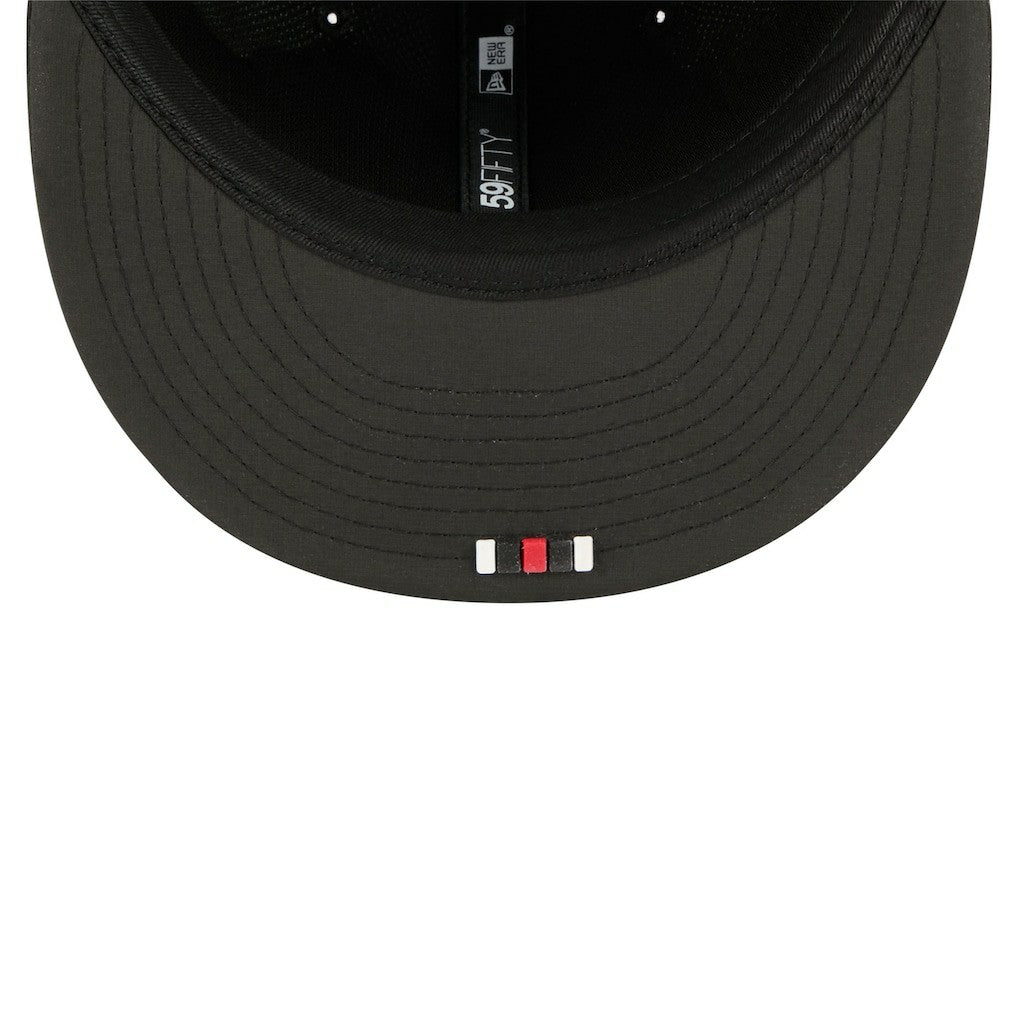 Atlanta Falcons New Era 2025 Sideline 59FIFTY Fitted Hat Black