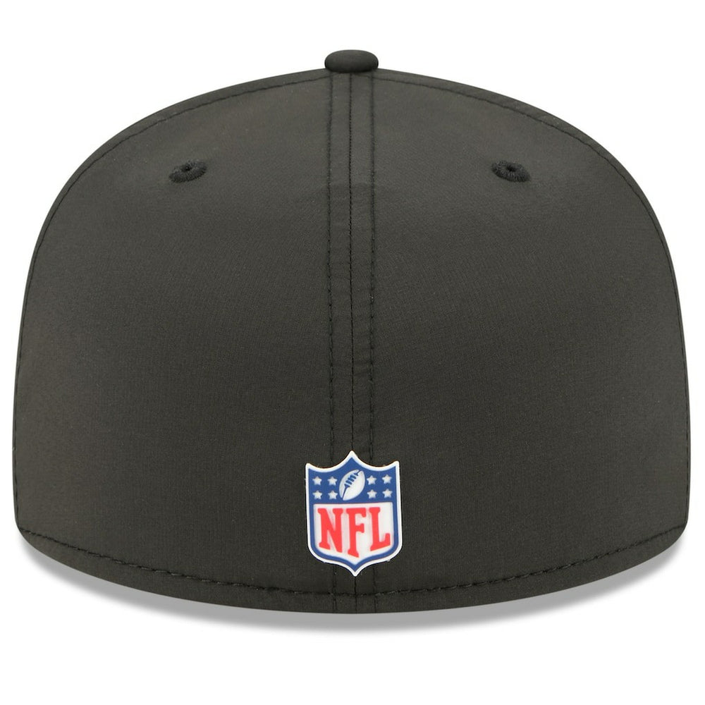 Baltimore Ravens New Era 2025 Sideline 59FIFTY Fitted Hat Black