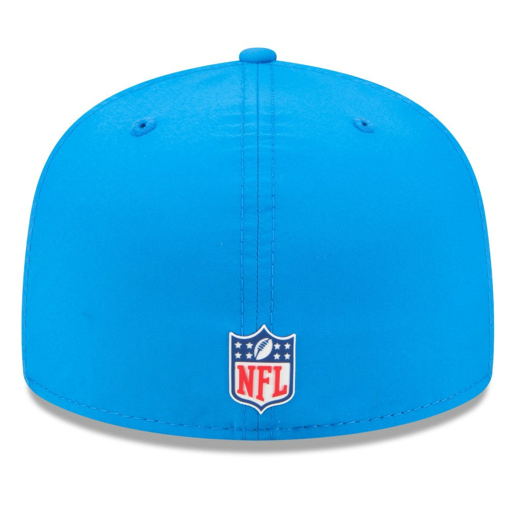 Detroit Lions New Era 2025 Sideline 59FIFTY Fitted Hat Blue