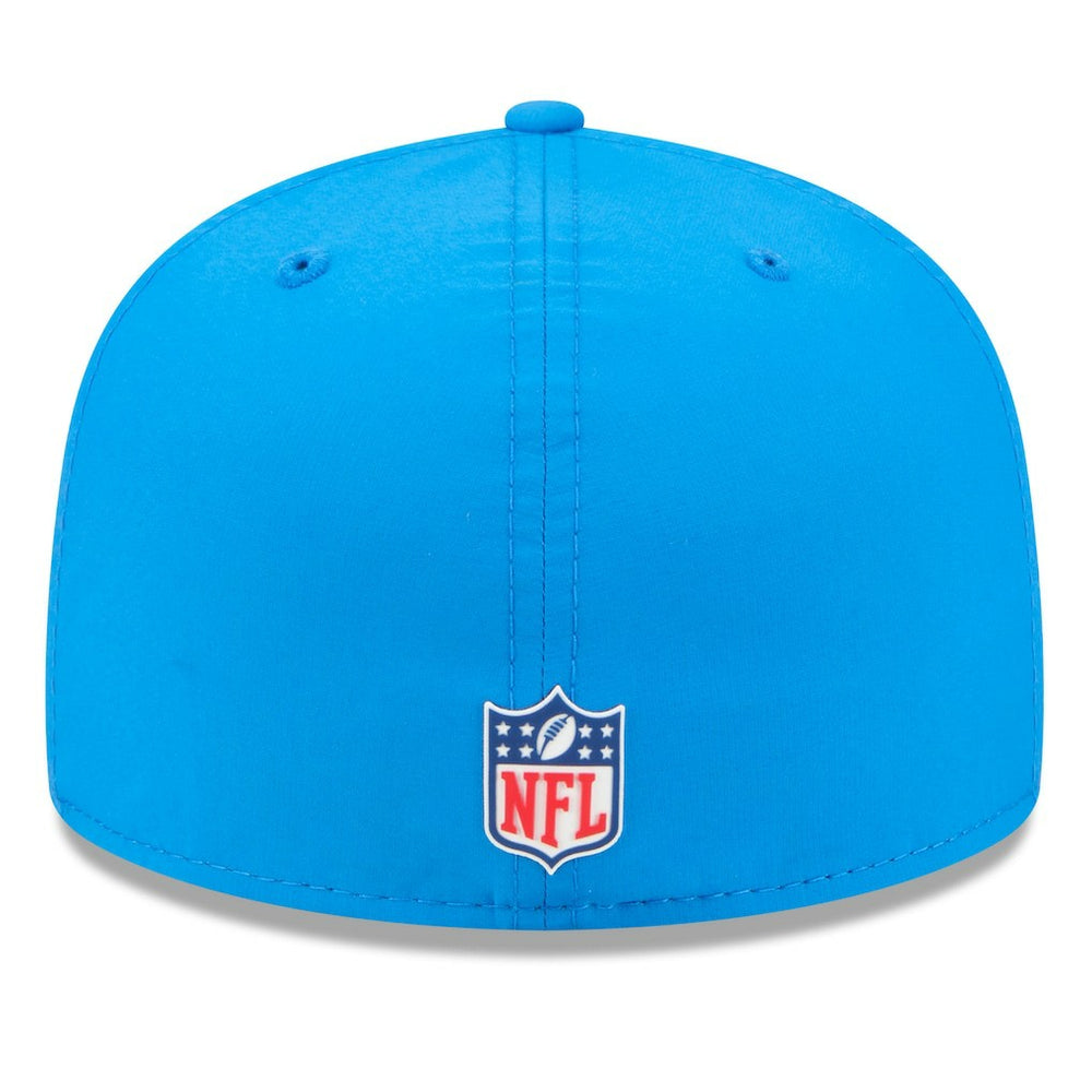 Detroit Lions New Era 2025 Sideline 59FIFTY Fitted Hat Blue