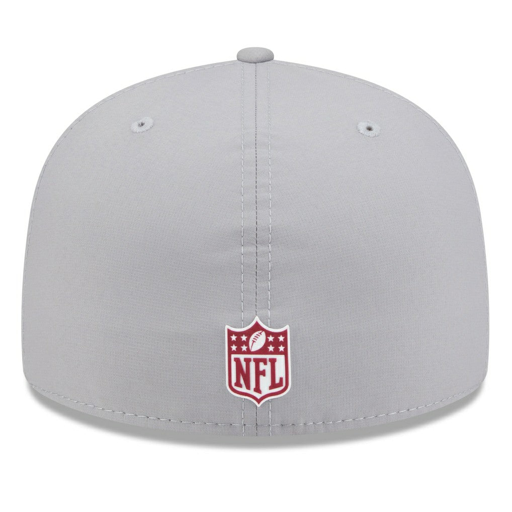 Washington Commanders New Era 2025 Sideline 59FIFTY Fitted Hat Gray