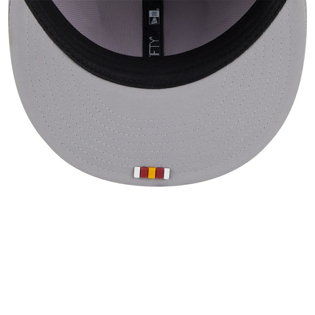Washington Commanders New Era 2025 Sideline 59FIFTY Fitted Hat Gray