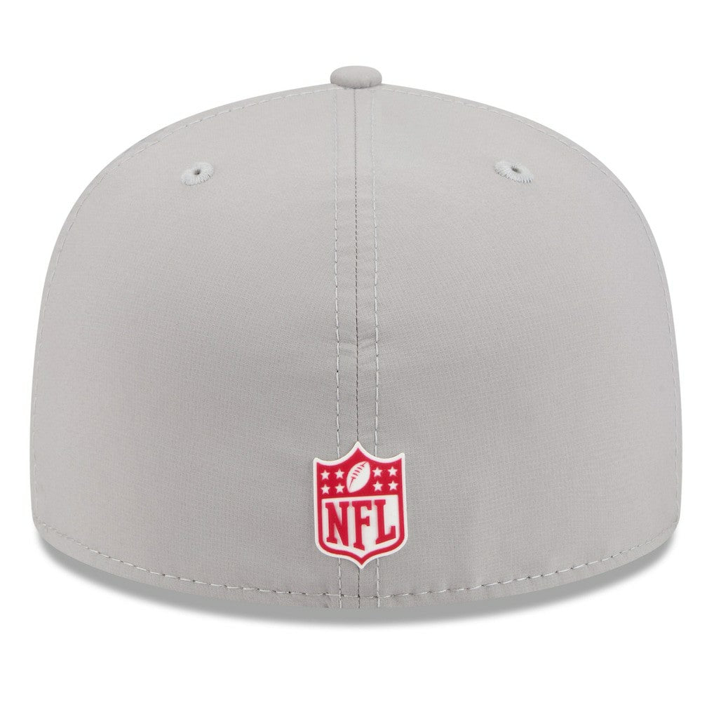 Arizona Cardinals New Era 2025 Sideline 59FIFTY Fitted Hat Gray