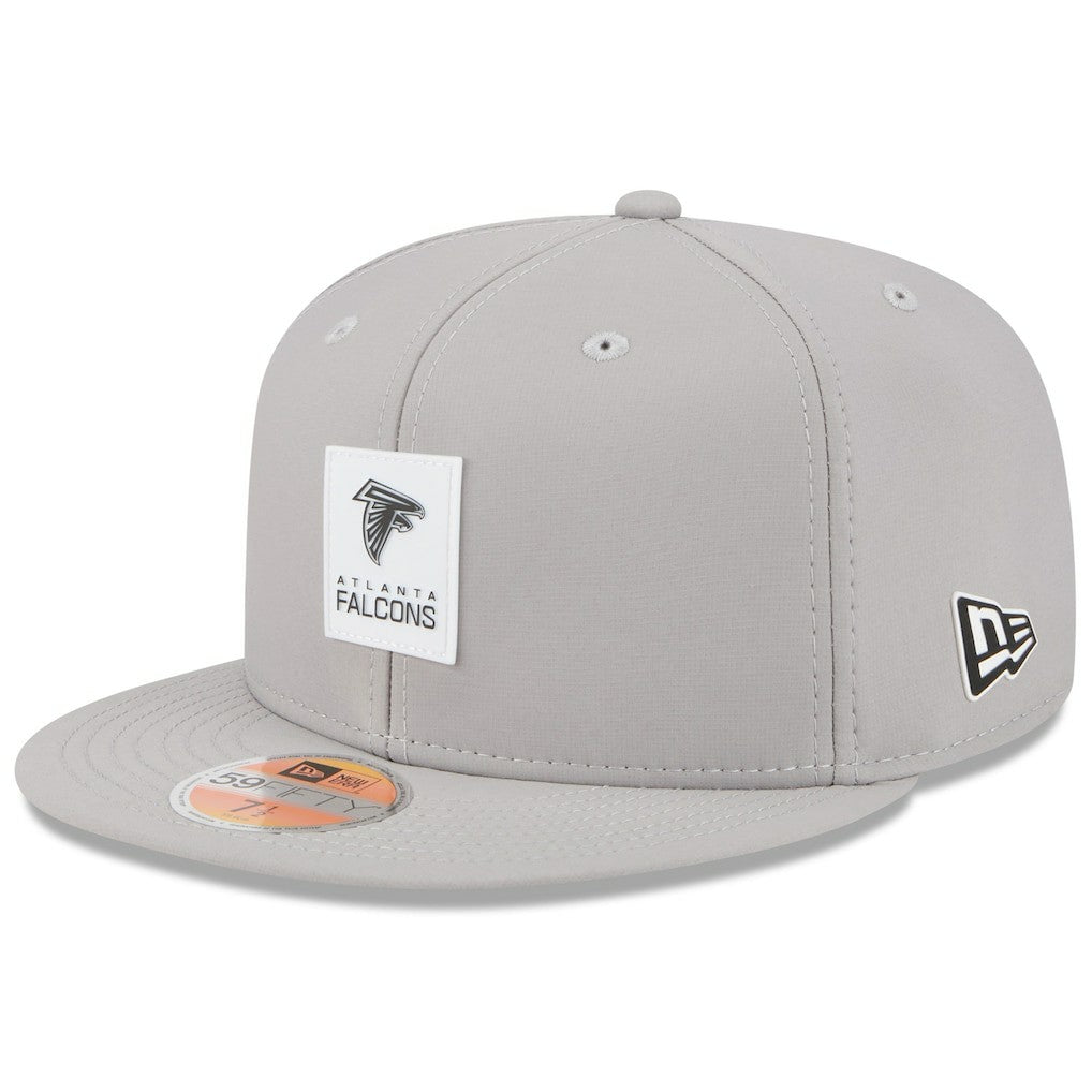Atlanta Falcons New Era 2025 Sideline 59FIFTY Fitted Hat Gray