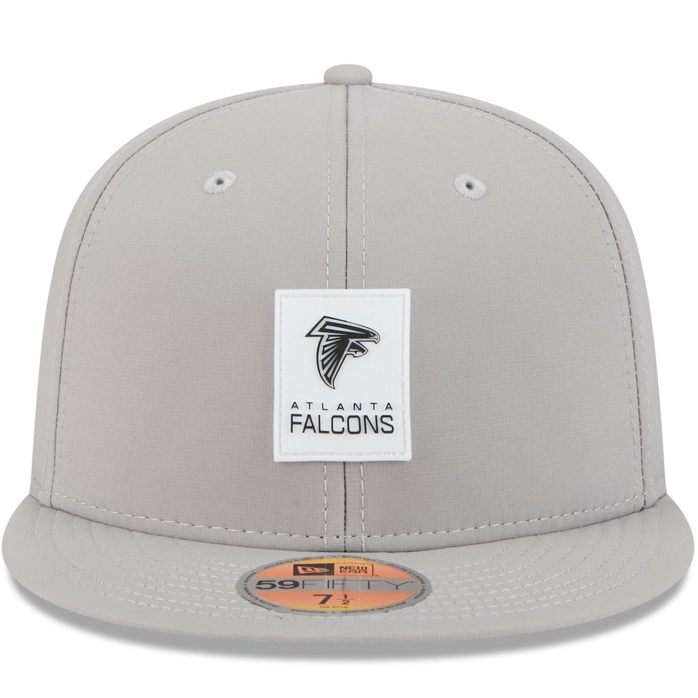 Atlanta Falcons New Era 2025 Sideline 59FIFTY Fitted Hat Gray
