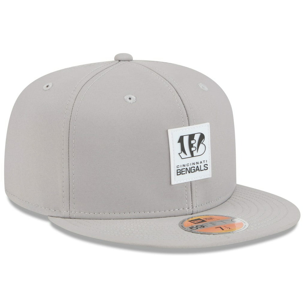 Cincinnati Bengals New Era 2025 Sideline 59FIFTY Fitted Hat Gray