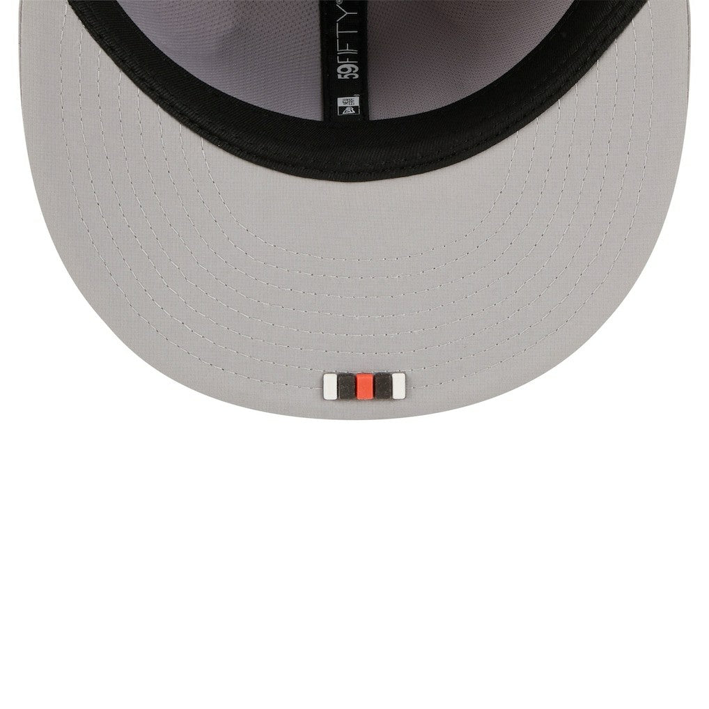 Cleveland Browns New Era 2025 Sideline 59FIFTY Fitted Hat Gray