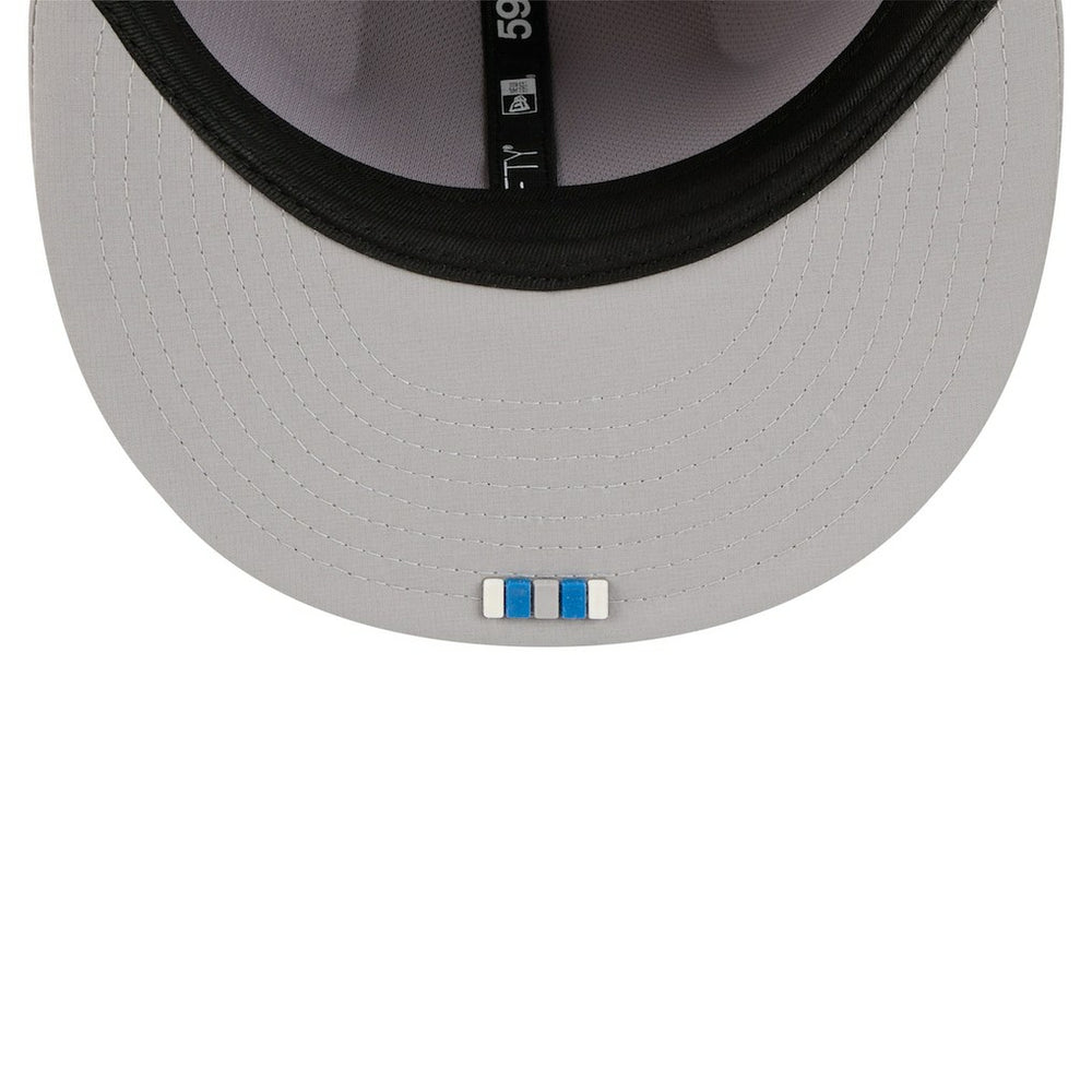 Detroit Lions New Era 2025 Sideline 59FIFTY Fitted Hat Gray