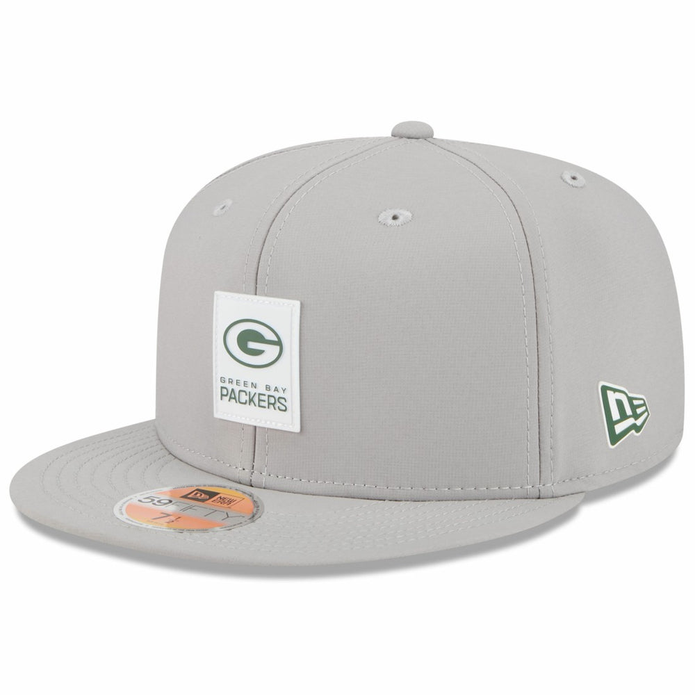 Green Bay Packers New Era 2025 Sideline 59FIFTY Fitted Hat Gray
