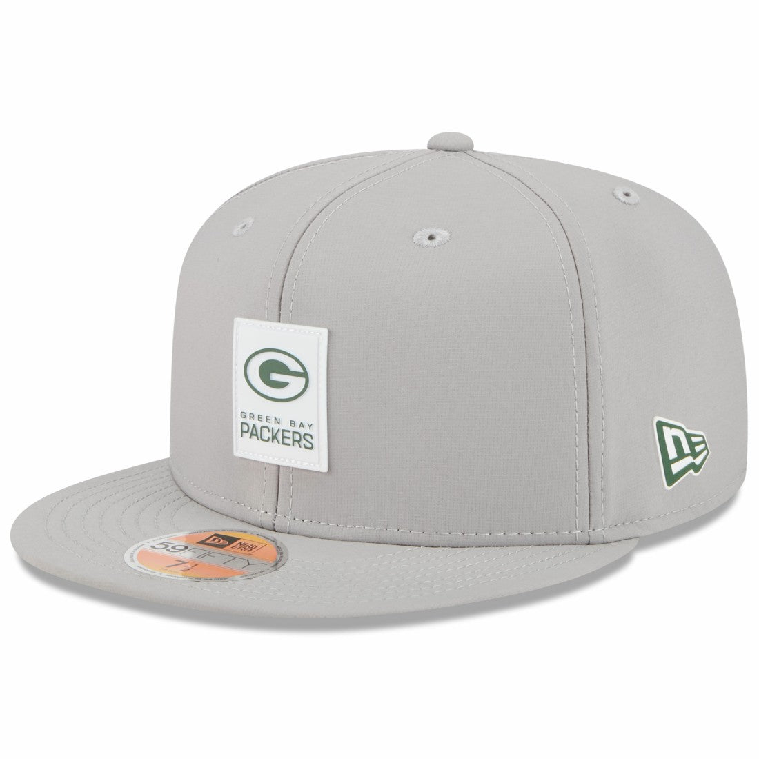 Green Bay Packers New Era 2025 Sideline 59FIFTY Fitted Hat Gray