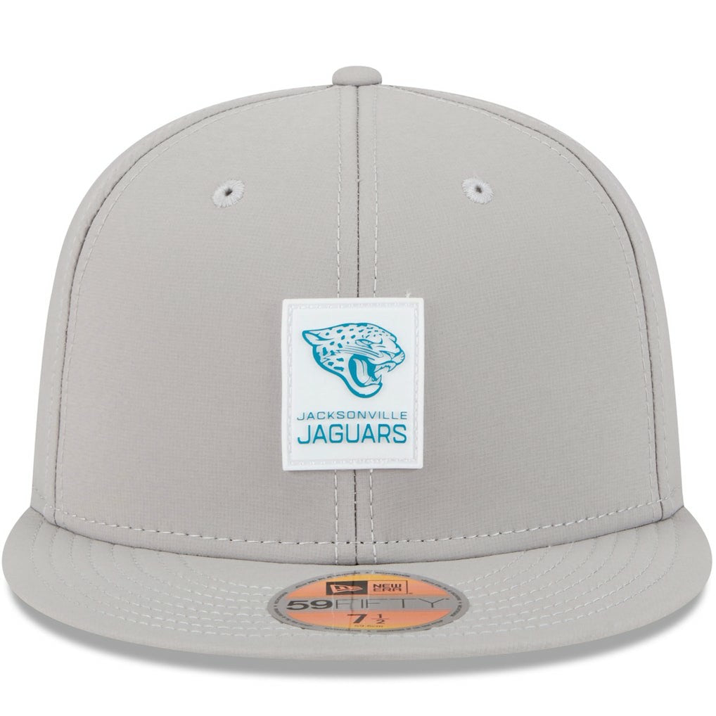 Jacksonville Jaguars New Era 2025 Sideline 59FIFTY Fitted Hat Gray