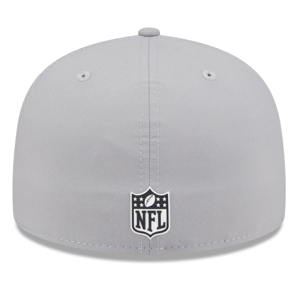 Pittsburgh Steelers New Era 2025 Sideline 59FIFTY Fitted Hat Gray