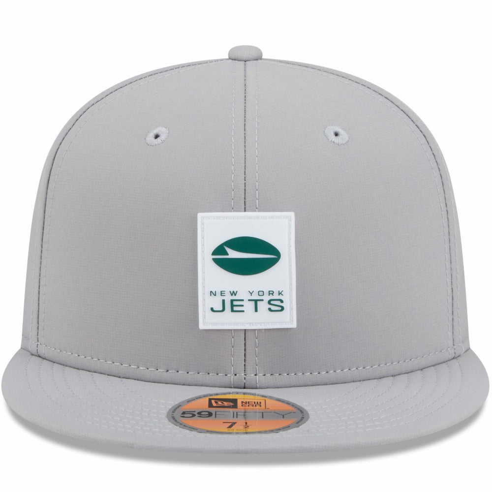 New York Jets New Era 2025 Sideline 59FIFTY Fitted Hat Gray