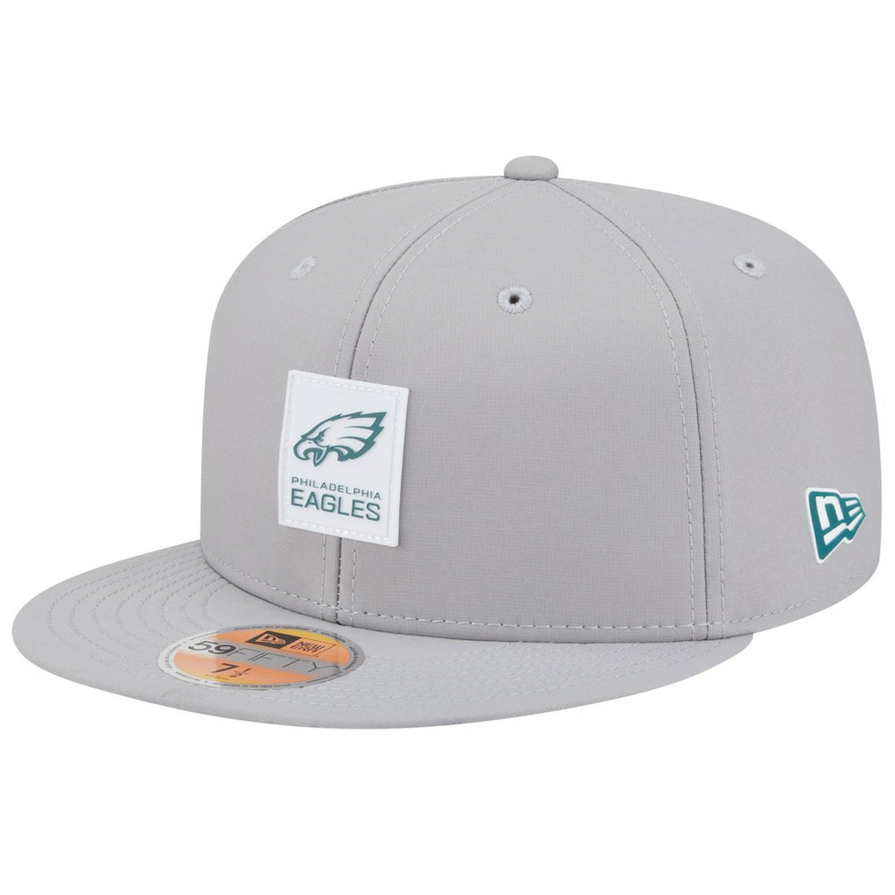 Philadelphia Eagles New Era 2025 Sideline 59FIFTY Fitted Hat Gray