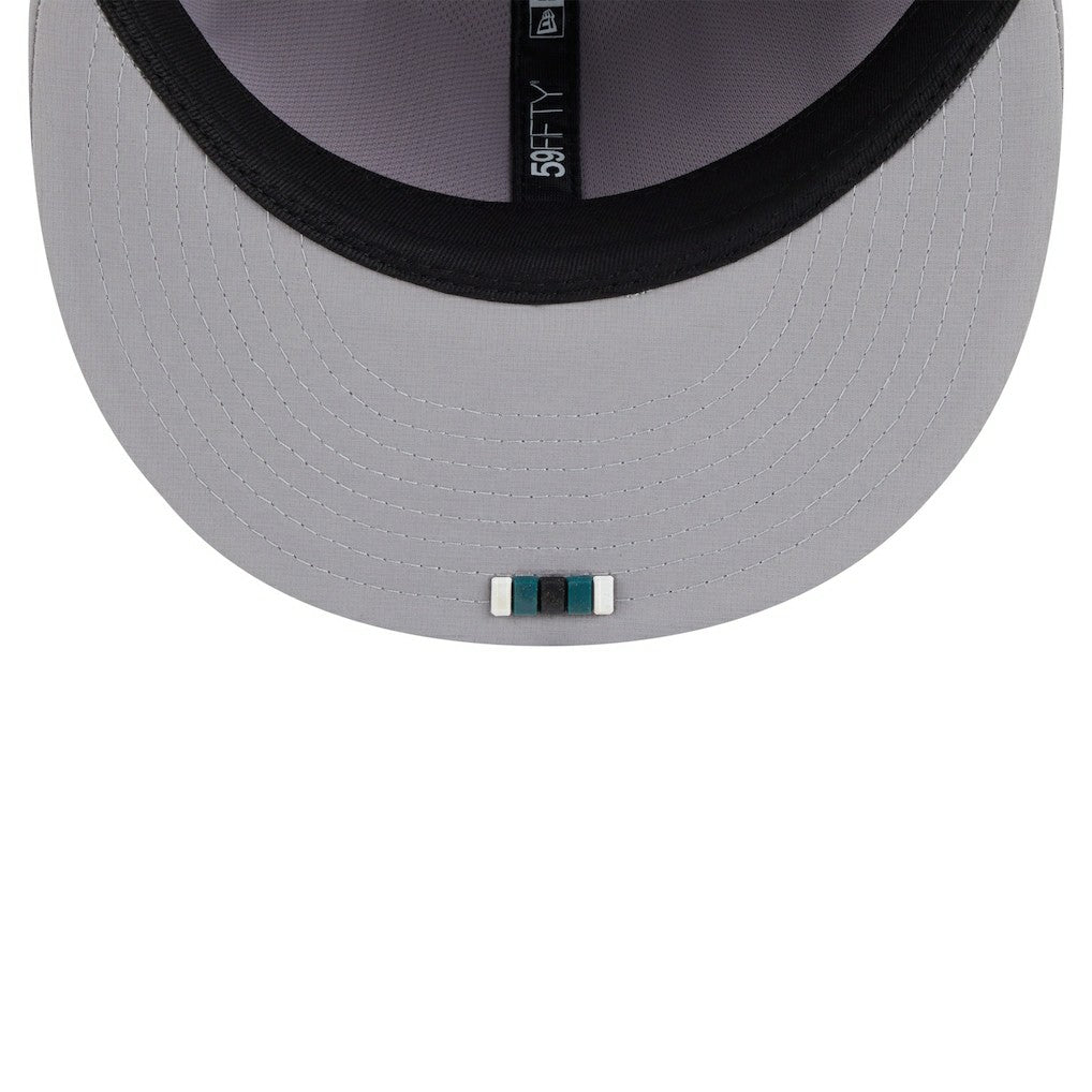 Philadelphia Eagles New Era 2025 Sideline 59FIFTY Fitted Hat Gray