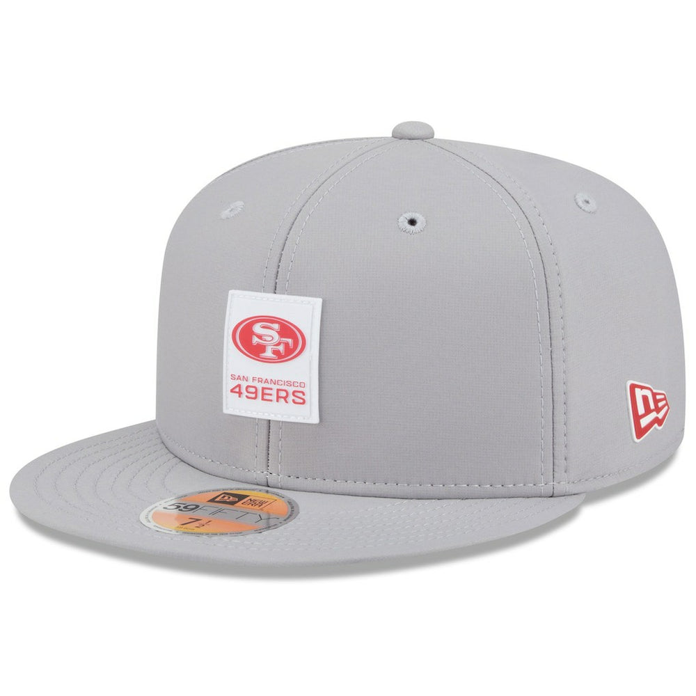 San Francisco 49ers New Era 2025 Sideline 59FIFTY Fitted Hat Gray