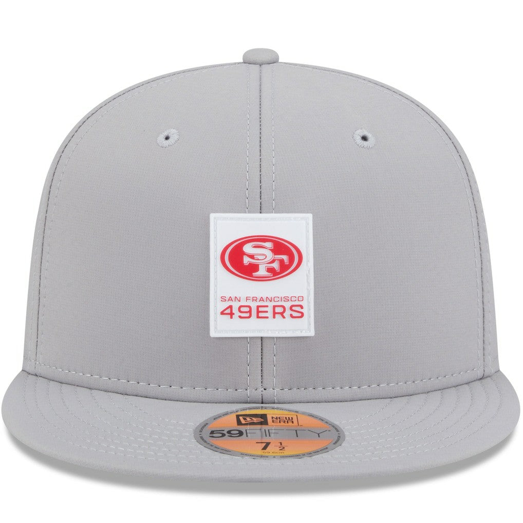 San Francisco 49ers New Era 2025 Sideline 59FIFTY Fitted Hat Gray
