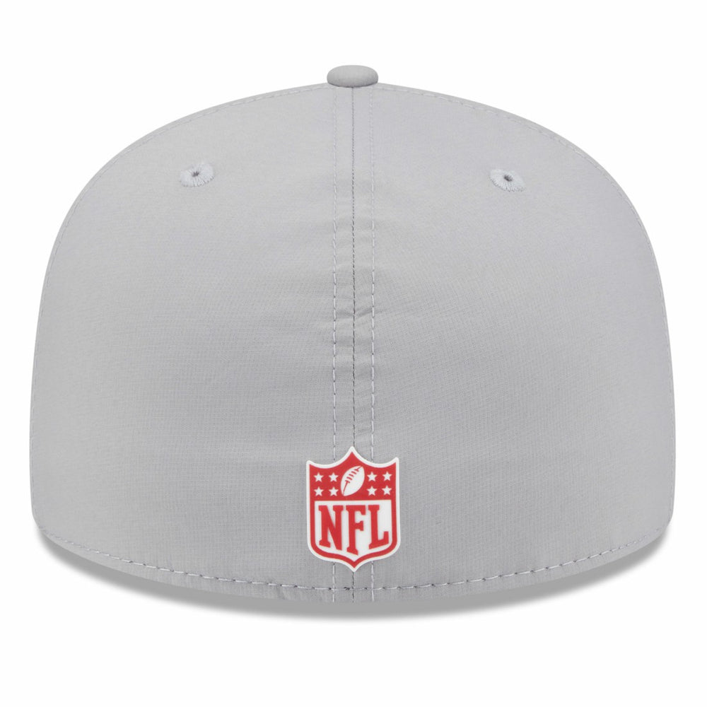 Tampa Bay Buccaneers New Era 2025 Sideline 59FIFTY Fitted Hat Gray