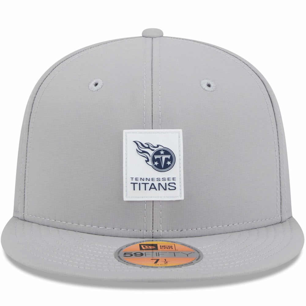 Tennessee Titans New Era 2025 Sideline 59FIFTY Fitted Hat Gray