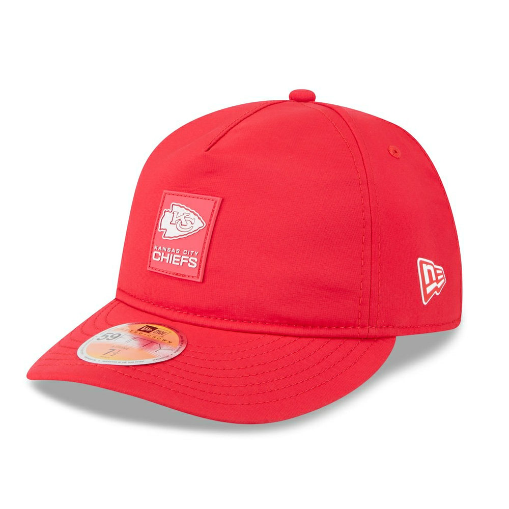 Kansas City Chiefs New Era 2025 Sideline Retro Crown 59FIFTY Fitted Hat Red